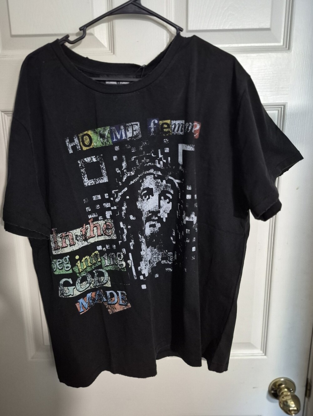 Homme + Femme Digital Genesis Tee Black